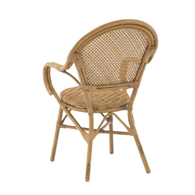 Fauteuil Emma en rotin - lot de 4 - Sinotec