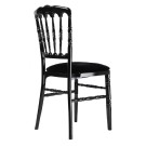 Chaise NAPOLEON Premium Polypropylène noire - lot de 8 - Sinotec