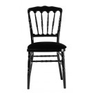 Chaise NAPOLEON Premium Polypropylène noire - lot de 8 - Sinotec
