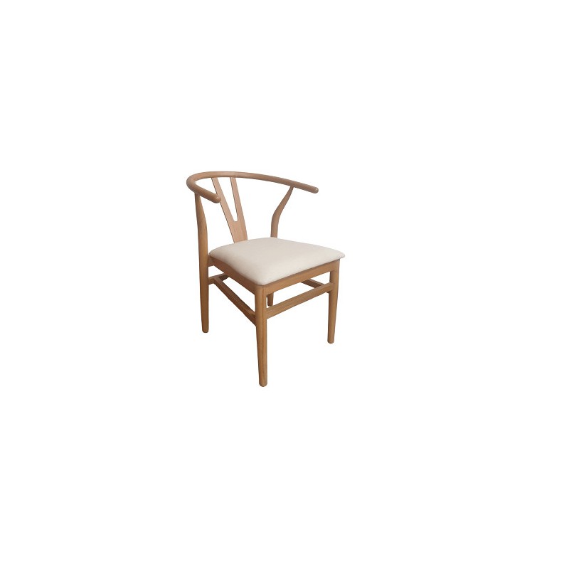 Chaise Gaby bois de hêtre - lot de 8 - Sinotec