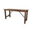 Table pliante Bois rustique HERITAGE 213 x 102 cm - Sinotec