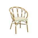 Fauteuil Mary en rotin - lot de 4 - Sinotec
