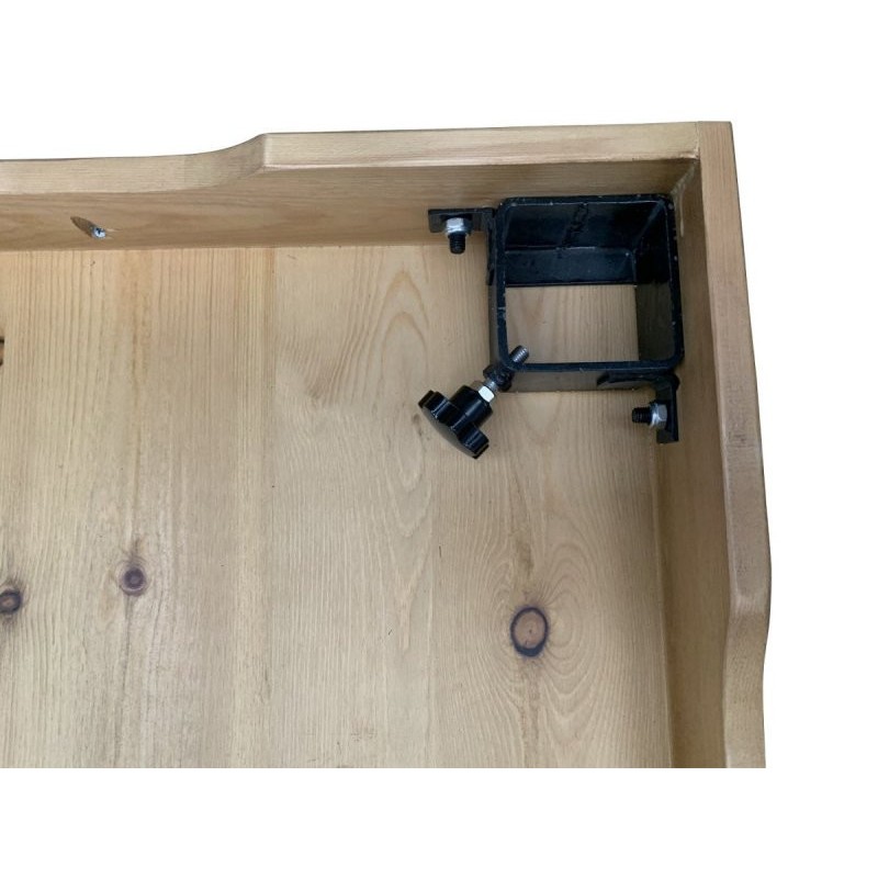 Table Bois LOUIS pieds tournés démontables 213 x 102 cm - Sinotec
