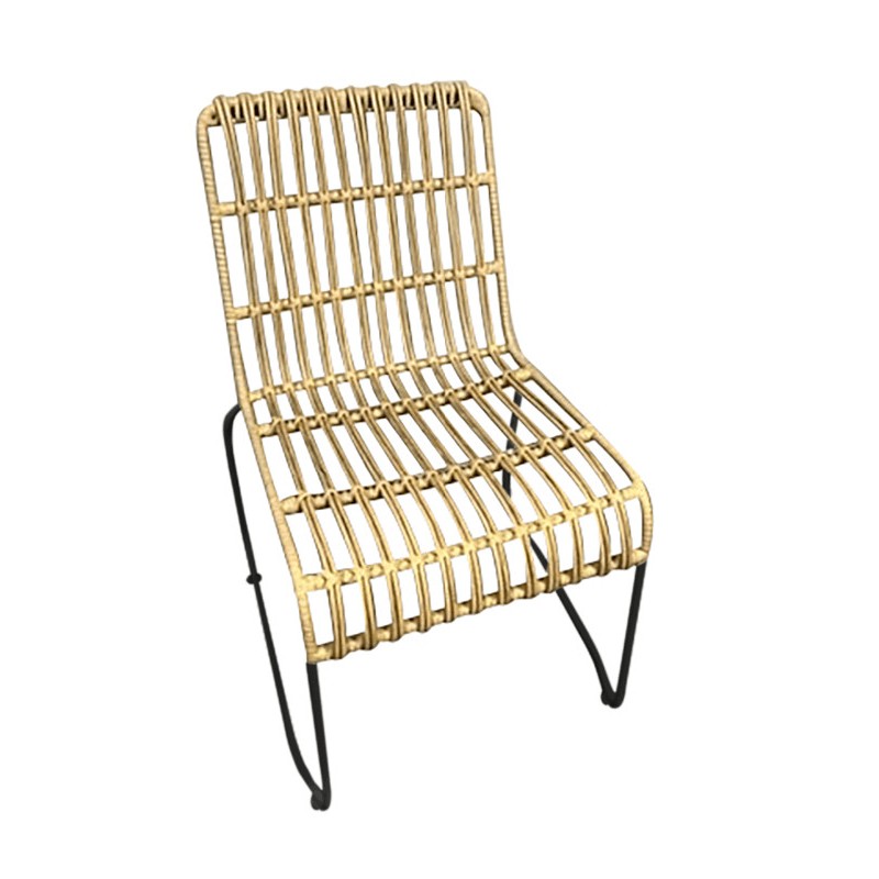 Chaise Bali rotin - lot de 4 - Sinotec
