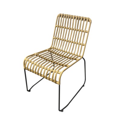 Chaise Bali rotin - lot de 4 - Sinotec