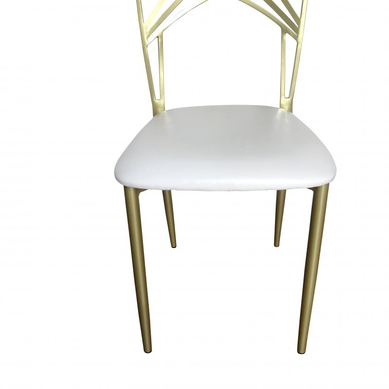 Chaise Gatsby Dorée - lot de 8 - Sinotec