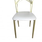Chaise Gatsby Dorée - lot de 8 - Sinotec