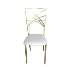 Chaise Gatsby Dorée - lot de 8 - Sinotec