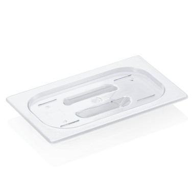Couvercle GN 96 NOIR 1/4, polycarbonate - Was Germany