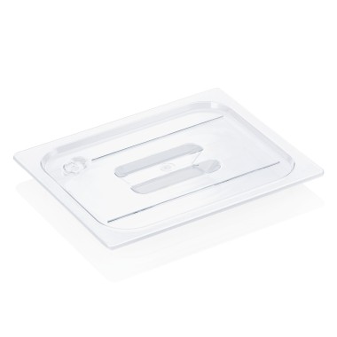Couvercle GN 96 NOIR 1/2 en polycarbonate - Was Germany
