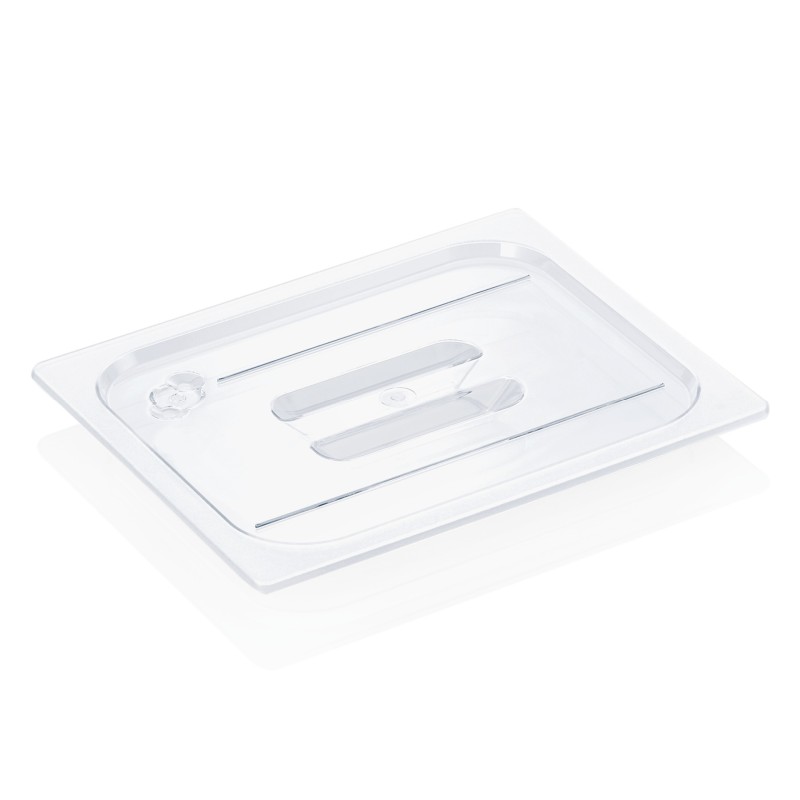 Couvercle GN 96 NOIR 1/2 en polycarbonate - Was Germany