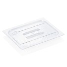 Couvercle GN 96 NOIR 1/2 en polycarbonate - Was Germany