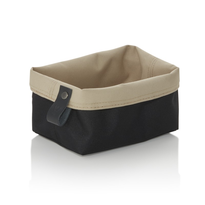 Sac à pain FLIP TETRON, 15 x 11 x 8 cm, gris clair/kaki clair, tetron - Was Germany