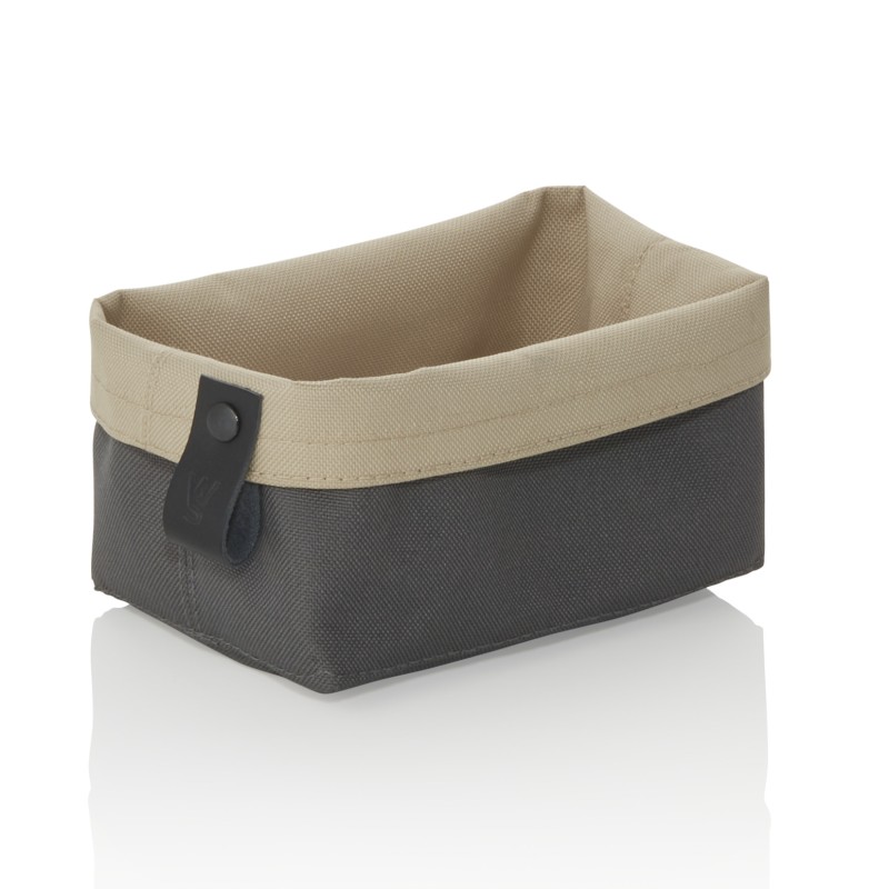 Sac à pain FLIP TETRON, 15 x 11 x 8 cm, gris clair/kaki clair, tétron - Was Germany
