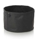Sac à pain CRAFT & CRUMBLE, Ø 30 cm, hauteur 22 cm, noir, papier kraft - Was Germany