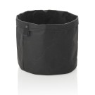 Sac à pain CRAFT & CRUMBLE, Ø 24 cm, hauteur 24 cm, noir, papier kraft - Was Germany