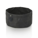 Sac à pain CRAFT & CRUMBLE, Ø 17 cm, hauteur 11 cm, noir, papier kraft - Was Germany