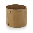 Sac à pain CRAFT & CRUMBLE, Ø 24 cm, hauteur 24 cm, khaki, papier kraft - Was Germany