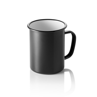 Gobelet à anse GRACE, Ø 10 cm, 600 ml, émaillé - Was Germany