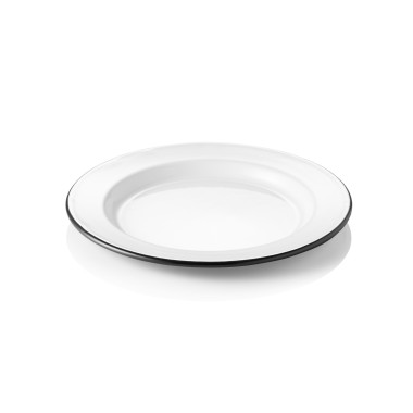 Assiette GRACE, plate, Ø 20 cm, émaillée - Was Germany