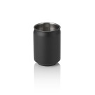 Coupe NOCTURN, 0,35 l, Ø 7 cm, hauteur 10,5 cm, noir mat, acier chromé nickel 18/8 - Was Germany