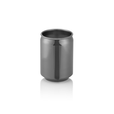 Coupe NOCTURN, 0,35 l, Ø 7 cm, hauteur 10,5 cm, acier nickel chrome gun métal 18/8 - Was Germany