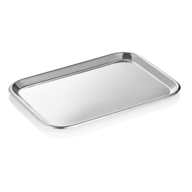 Plateau pour burgers, 30 x 21,5 x 1,5 cm, acier inoxydable - Was Germany
