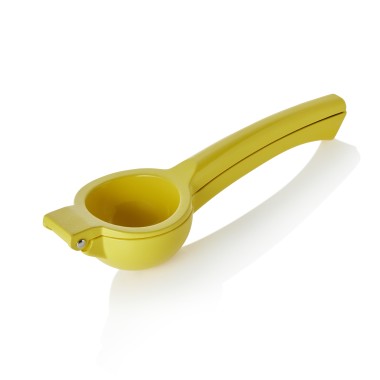 Presse-agrumes, Ø 6 cm, 22 x 7,5 cm, jaune, aluminium moulé - Was Germany