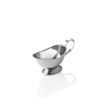 Saucière, 90 ml, 13 x 6 x 6 cm, acier inoxydable chrome nickel 18/8 - Was Germany