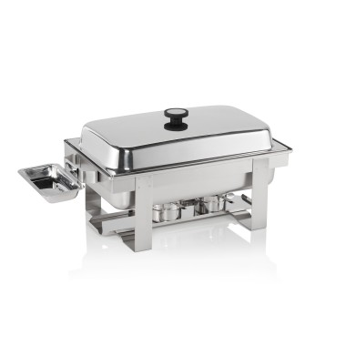 Bain-marie GN 1/1, 62 x 35 x 22,5 cm, empilable, en acier inoxydable chrome-nickel - Was Germany