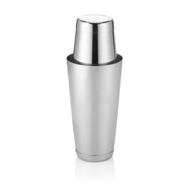 Shaker Tin Tin, 0,4/0,75 l, Ø 8,5/9,5 cm, acier inoxydable chrome - Was Germany