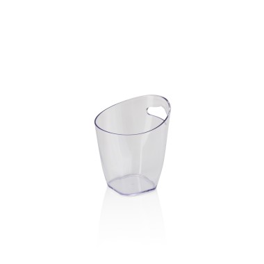 Rafraîchisseur de bouteille, Ø 9,5 cm, hauteur 11 cm, 0,4 l, transparent - Was Germany