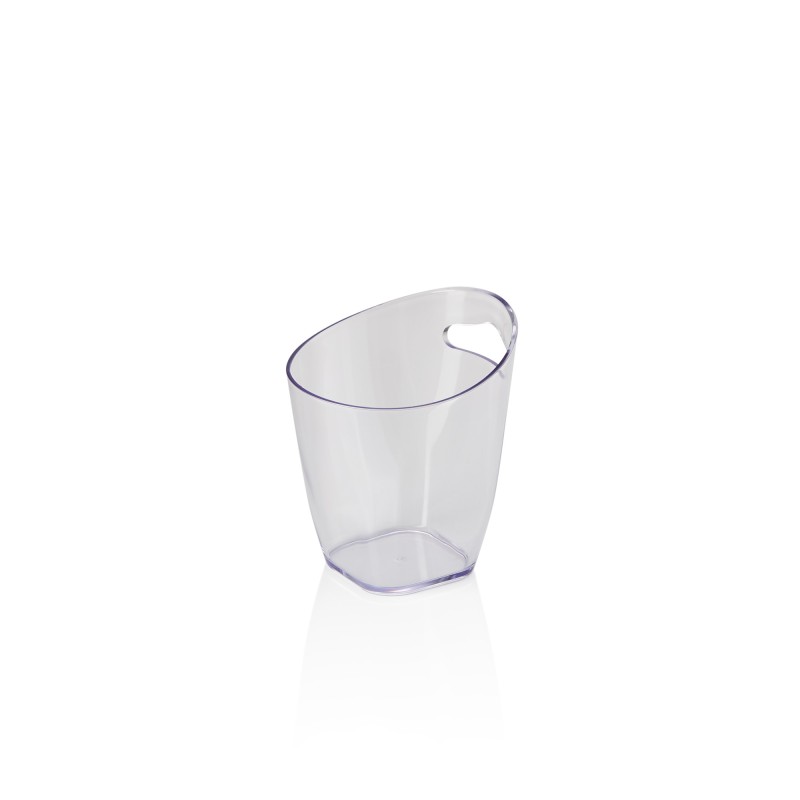 Rafraîchisseur de bouteille, Ø 9,5 cm, hauteur 11 cm, 0,4 l, transparent - Was Germany