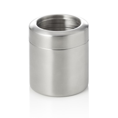 Bac à déchets de table, 700 ml, Ø 10 cm, acier inoxydable chrome nickel 18/10 - Was Germany