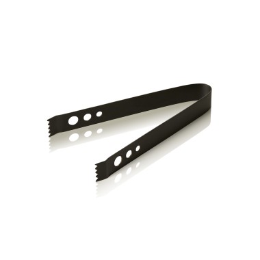 Pince à glace, 17 cm, PVD noir, acier chromé-nickelé - Was Germany