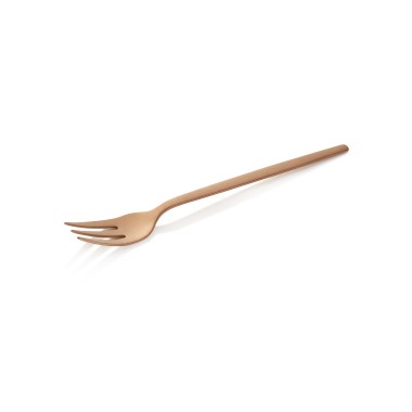 Lot fourchettes à dessert ALEX BRONZE, avec revêtement PVD mat en bronze, 16 cm, Lot 12 - Was Germany