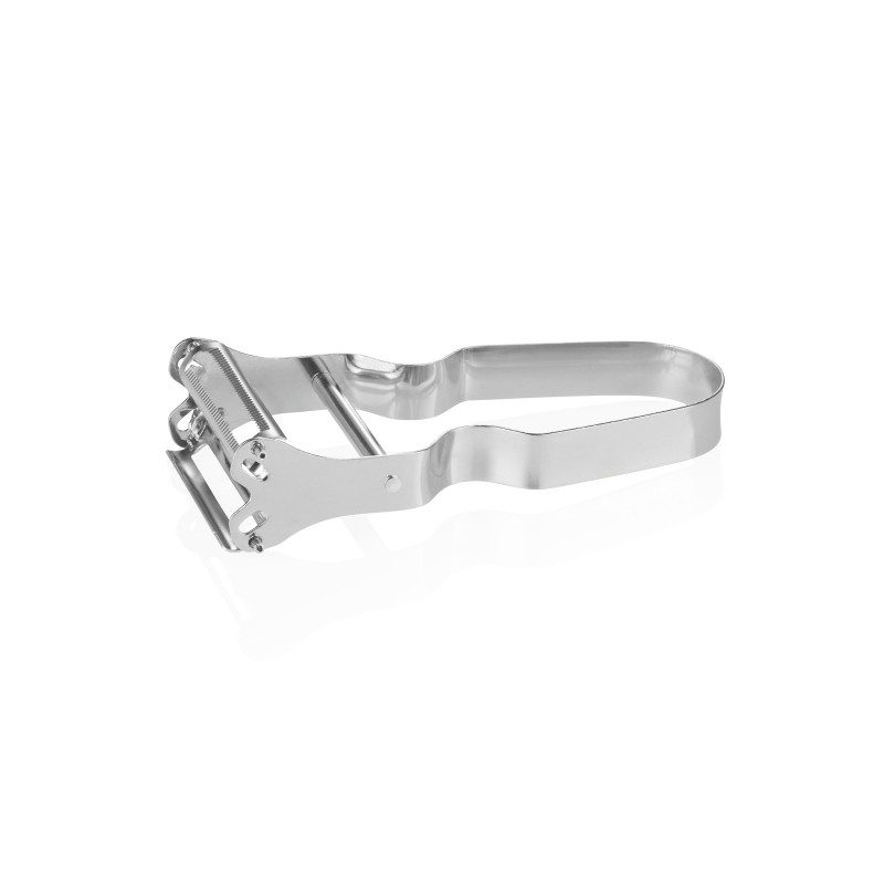 Éplucheur pendulaire à 2 lames, 12 cm, acier 420, inox - Was Germany