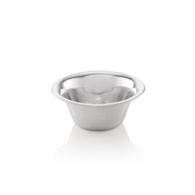 Bol, Ø 12 cm, 0,25 l, acier inoxydable chromé - Was Germany