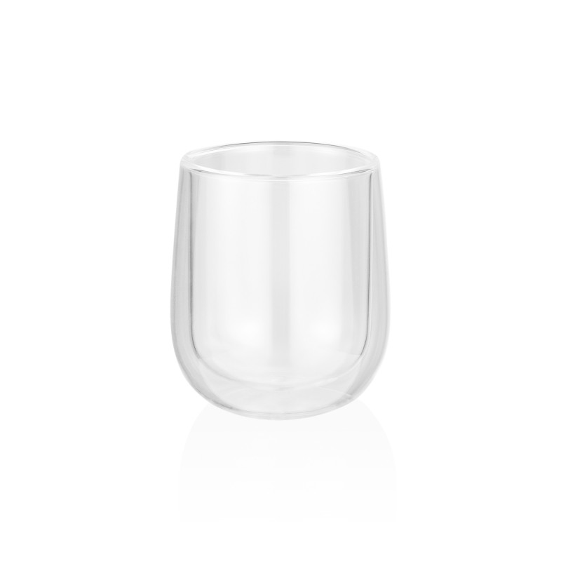 Set cappuccino DESPRESSO, 360 ml, Ø 11 cm, Lot 2 , verre borosilicate - Was Germany