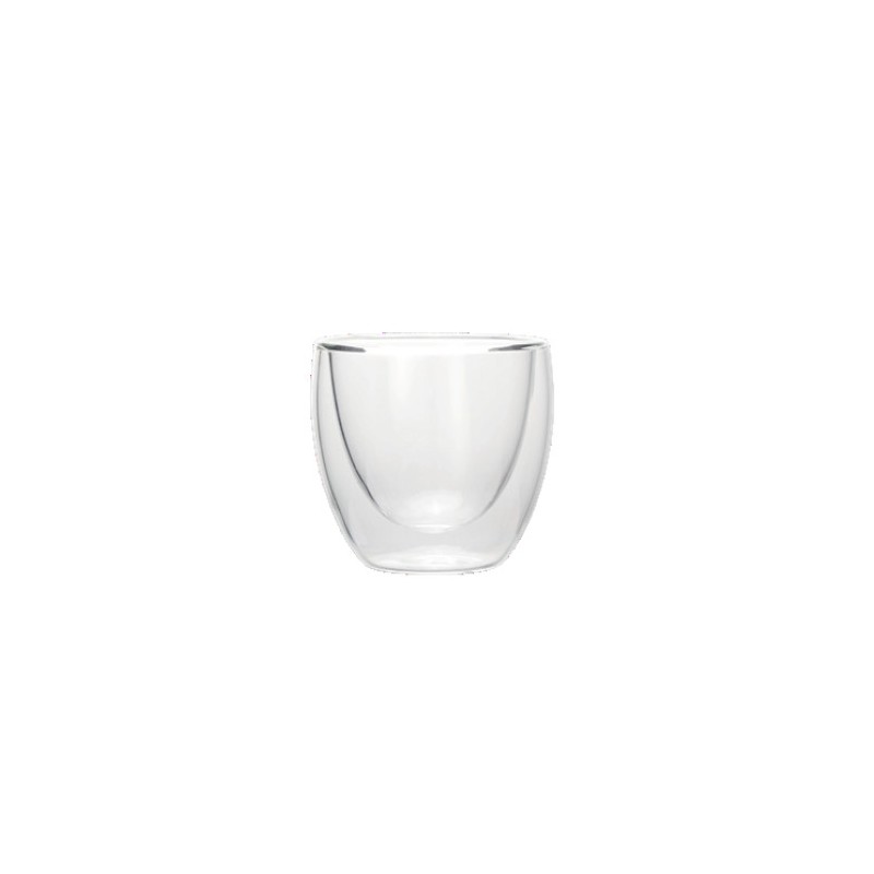 Set Lungo CURVED, 200 ml, Ø 8 cm, Lot 2 , verre borosilicaté - Was Germany