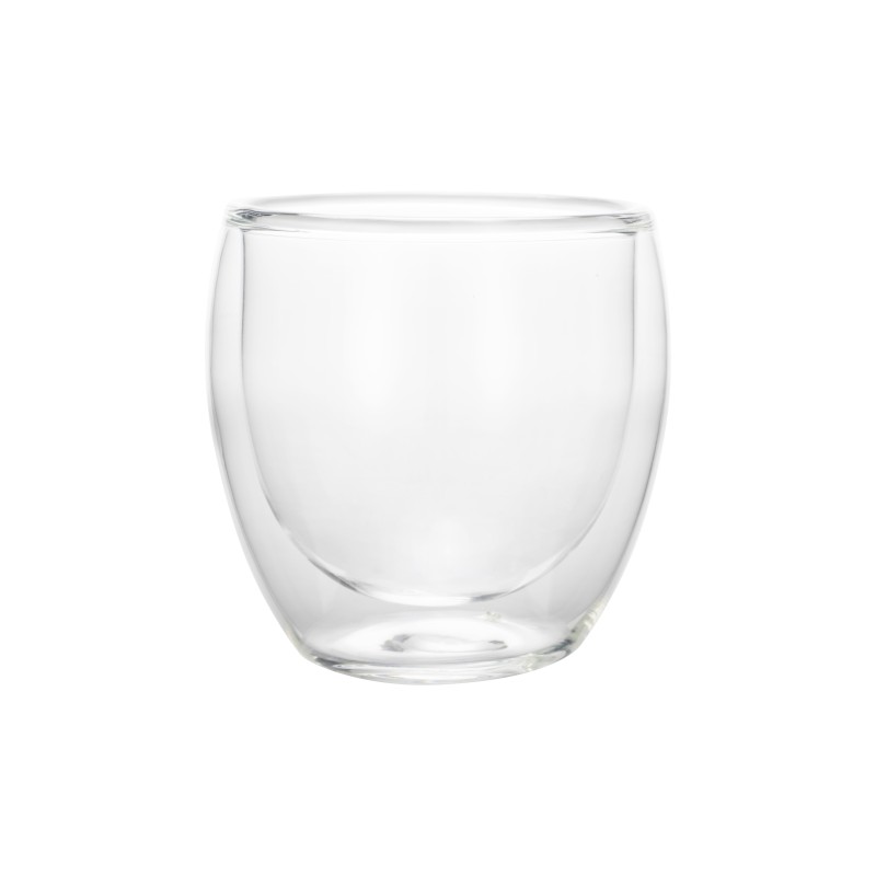 Lot cappuccino CURVÉ, 250 ml, Ø 9 cm, Lot 2 , en verre borosilicate - Was Germany