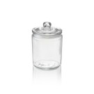 Bocal de stockage, 2 l, Ø 15 cm, hauteur 21 cm, en verre, polyéthylène - Was Germany