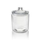 Bocal de stockage en verre, 4 L, Ø 19 cm, hauteur 25 cm, polyéthylène - Was Germany