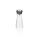 Carafe, 0,8 l, Ø 6,5 cm, verre borosilicate, acier inoxydable, silicone - Was Germany
