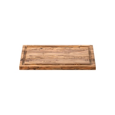 Planche de service PURE OLIVE, 35 x 20 cm, en bois d'olivier - Was Germany