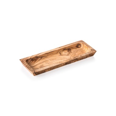 Planche de service PURE OLIVE, 26 x 10 cm, en bois d'olivier - Was Germany