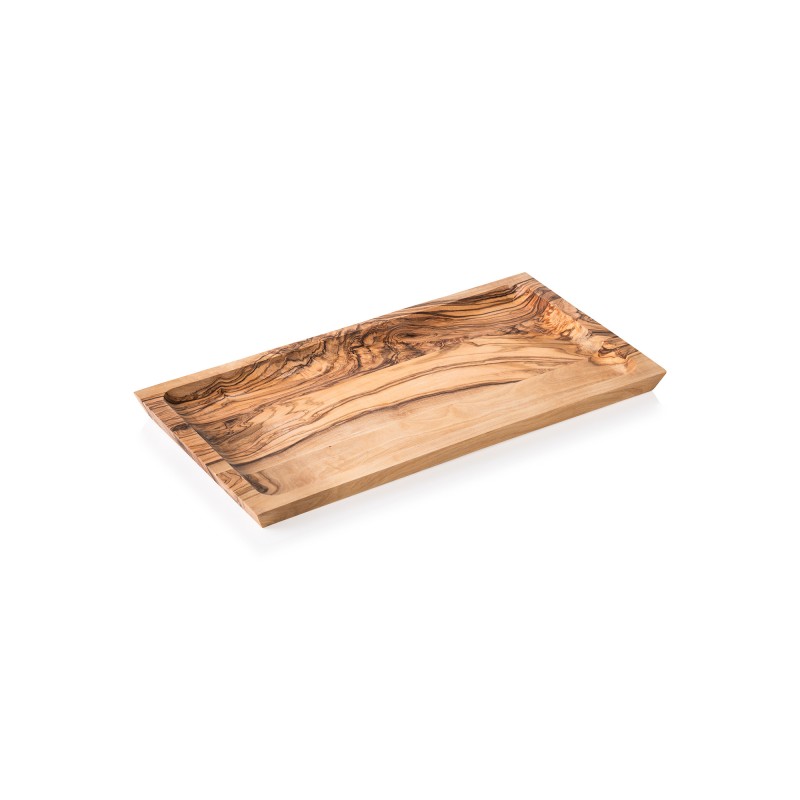 Planche de service PURE OLIVE, 35 x 18 cm, bois d'olivier - Was Germany