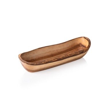 Bol PURE OLIVE, 26 x 8 x 8 cm, en bois d'olivier - Was Germany