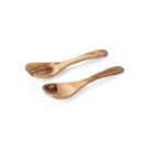 Lot couverts à salade PURE OLIVE, 27 cm, Lot 2 , en bois d'olivier - Was Germany