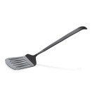 Spatule KITCHEN TOOL 1887, 33 cm, perforée, PVD noir, acier au chrome-nickel - Was Germany